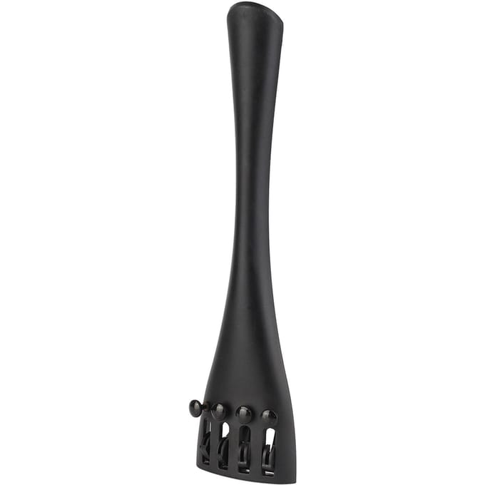 44 Cellostaartstuk met 4 Stemmechanieken Koolstofvezel Snaarstaartstuk Vervanging Cello Stemaccessoire black