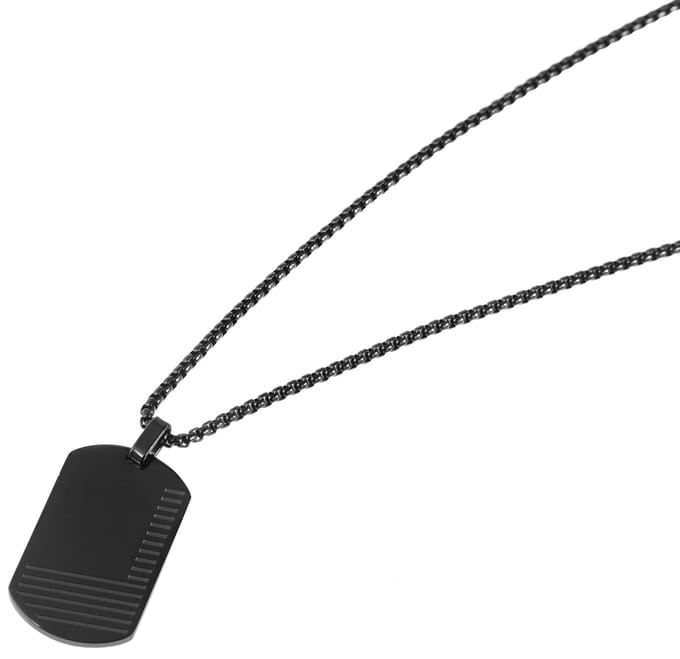 AKZENT Akzent unisex ketting met hanger Jascha, duurzaam