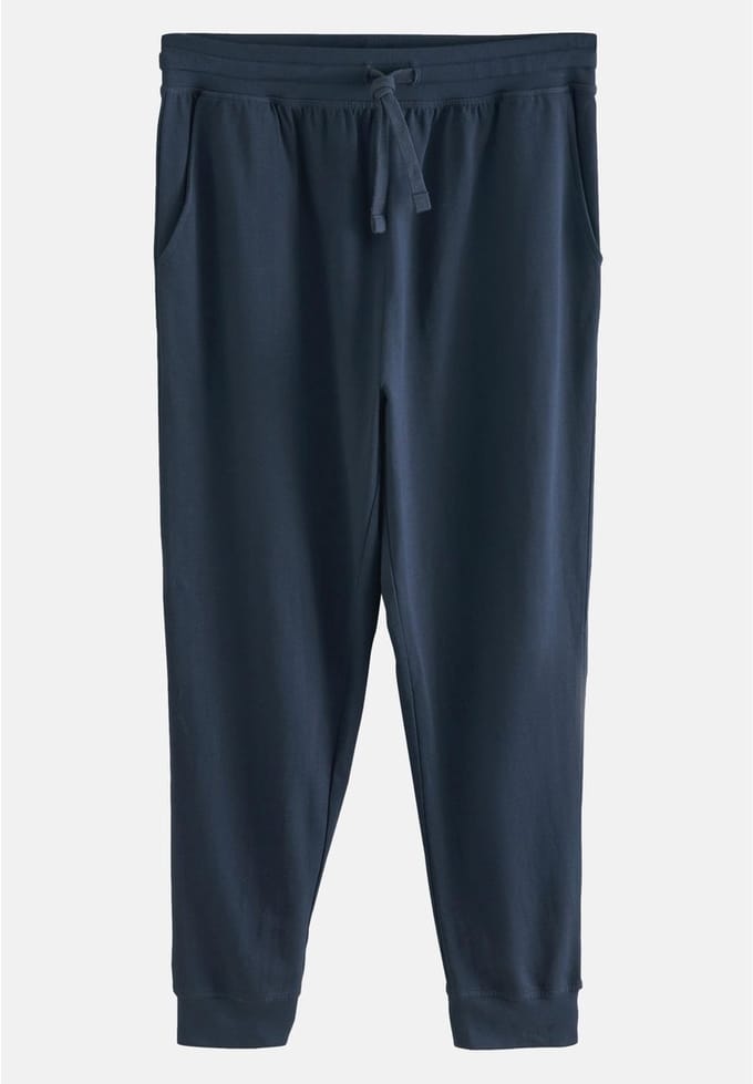 Next - Heren - Met boorden - Dunne joggingbroek - Blauw