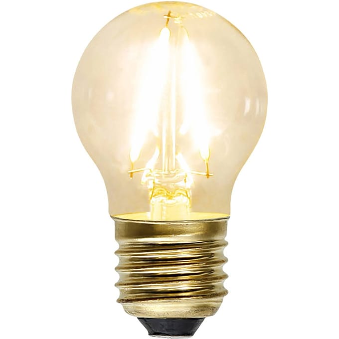 Kogellamp - E27 - 1.5W - Super Warm Wit <2200K - Filament - Helder