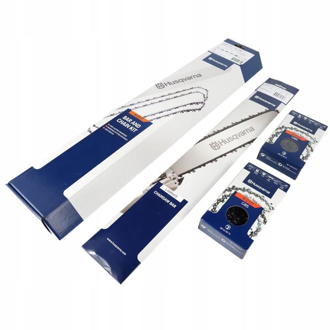 Husqvarna Zaagblad & 2x X-Cut C85 Zaagketting set 3/8'' 1,5 72 50CM Brede passing