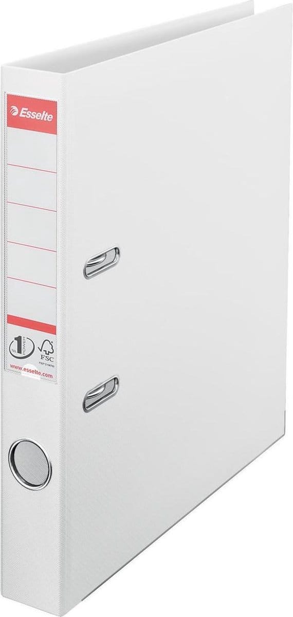 Esselte ordner No.1 A4 52mm PP wit