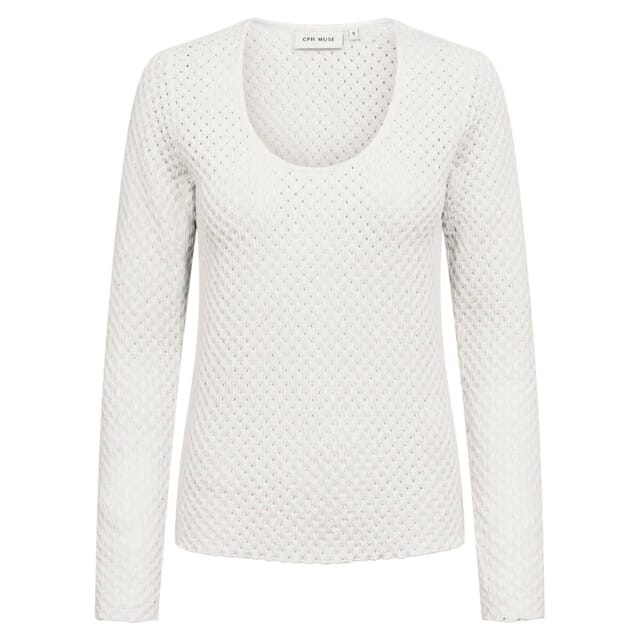 Copenhagen Muse Cmbobbie-blouse Tops & T-shirts Dames - Gebroken wit - Maat S