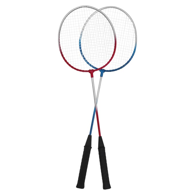 vidaXL - Badmintonset - met - 4 - rackets - en - net - 620x151 - cm