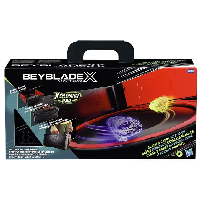 Beyblade X Clash and Carry Beystadium Battle Arena