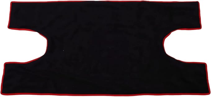Hometrainer Zweetmat - Loopbandmat Antislip - Bescherming Training - Machinewasbaar Ontwerp - 140x68cm - Grijs