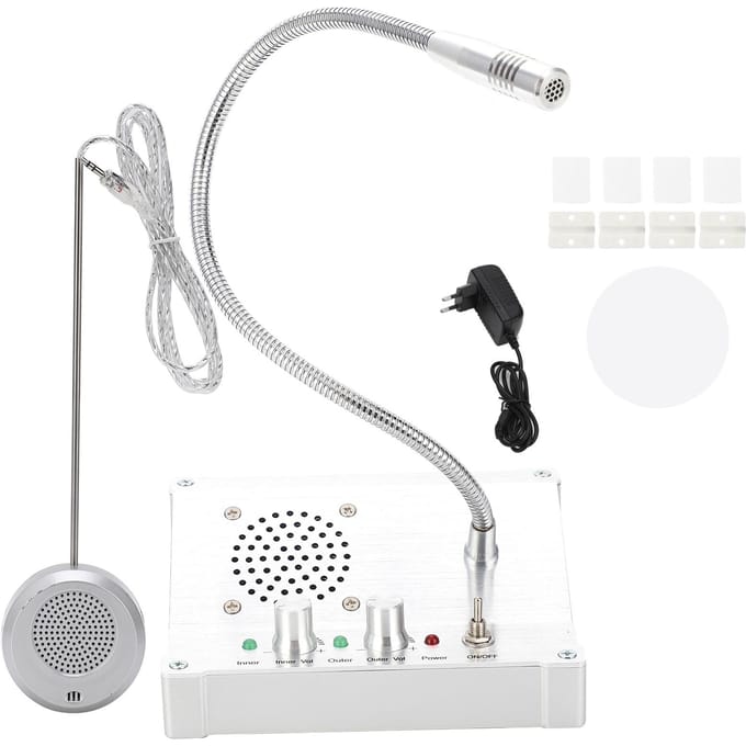 Dualway Bank Winkel Station Raam Balie Intercom Interfoon Systeem