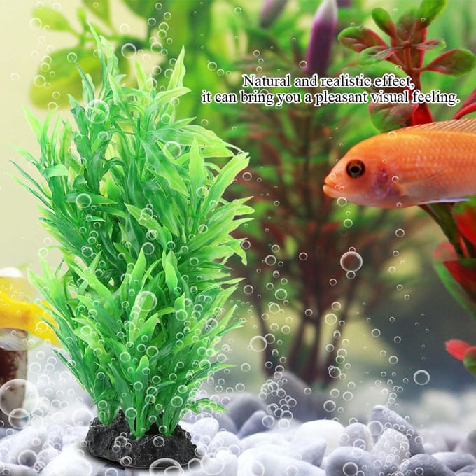 Aquarium Simulatie Kunstmatige Groene Plant Watergras Vistentank Landschapsdecoratie green