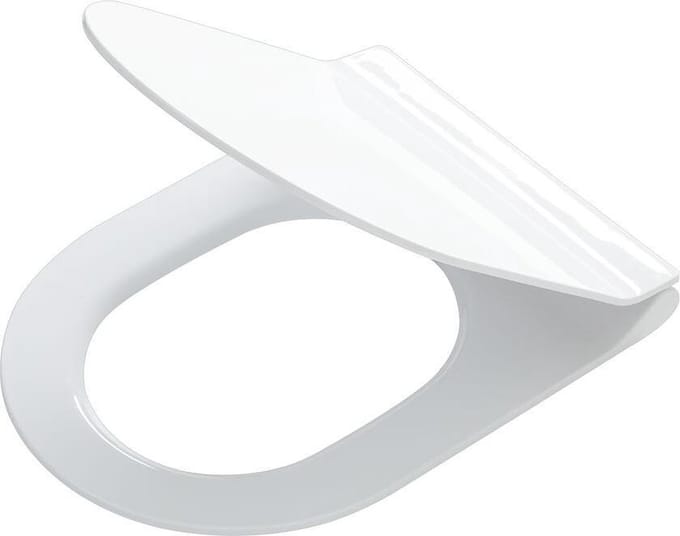 Tiger Veiros - WC Bril - D-vorm - softclose - Thermoplast - Wit