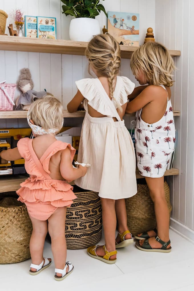 Louise Misha Overalls Alvin White Tropical Größe: 14Y | Strampler Outlet | kids | Weiß
