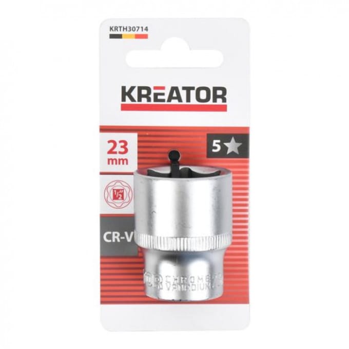 Kreator Dopsleutel KRTH30714 - 23 mm - Voor bouten en moeren