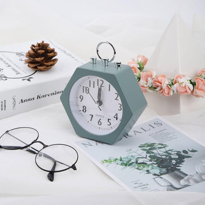 Stille Zachte Wekker Kinderen Wekker Timer Digitale Klok (Groen) groen