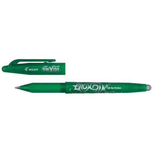 Frixion roller ball pen - Uitgumbaar - 0,7 mm - Groen