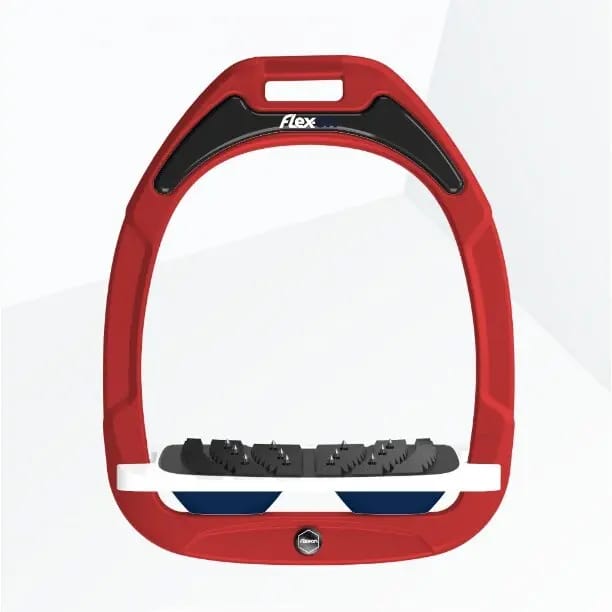 Ultra Grip Verstelbare Bovenste Banden Rood/Wit/Marine Flex-On Green Composite