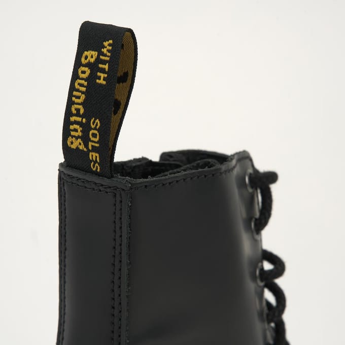 Dr. Martens Jadon Glad Leer Platform Boot Zwart Heren Sneakers 15265001 43 black