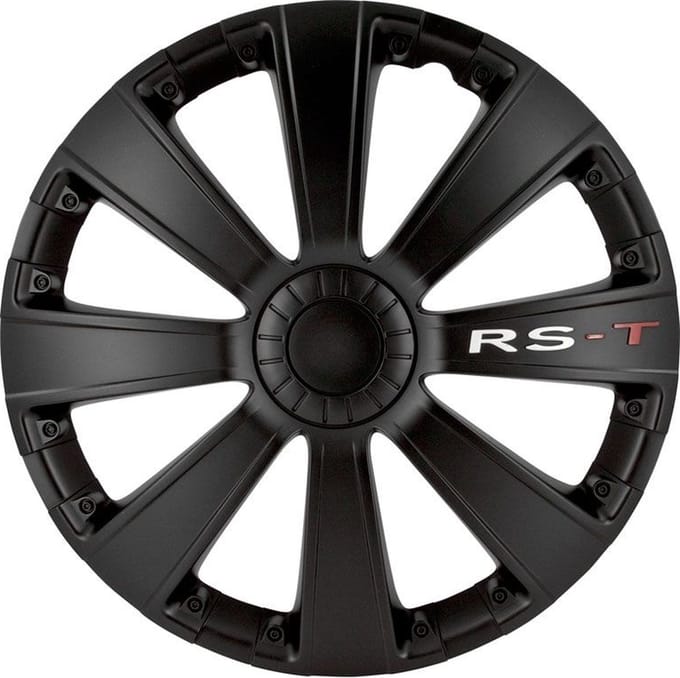 Autostyle Wieldoppen Rs-t 15 Inch Abs Zwart Set Van 4