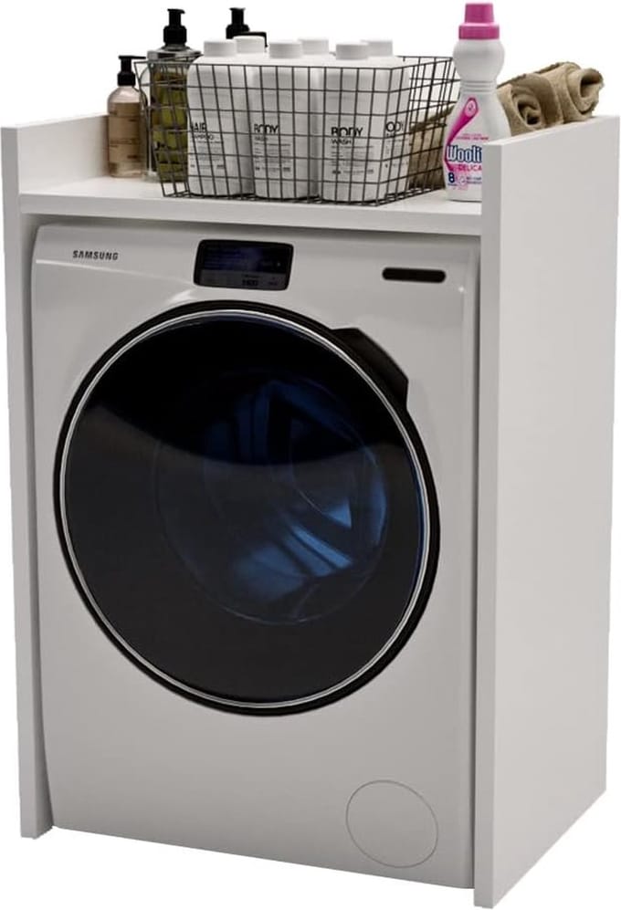 Wasmachine - Wasmachine - Kast - Was - Machine - Badkamer