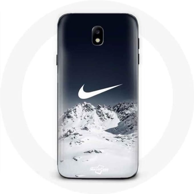 Coque Samsung Galaxy J3 2017 Nike Logo Niege Hiver