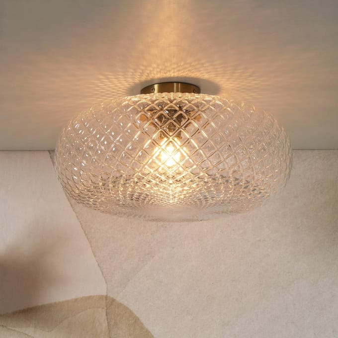 IT´S ABOUT ROMI IT'S ABOUT ROMI plafondlamp Venice, helder, glas, 44 cm, E27