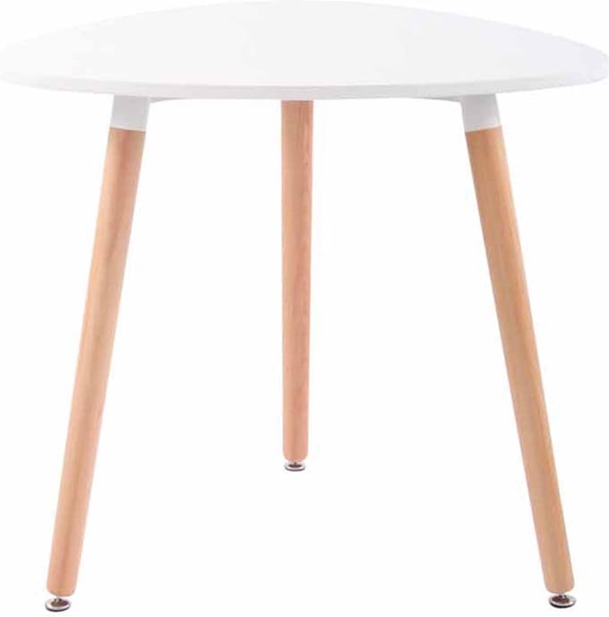 CLP Abenra - Keukentafel wit 80 cm