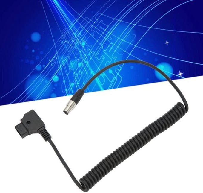 Jhubersproducts - D-Tap Male Naar 4-pins Mini XLR-adapter - Voeding