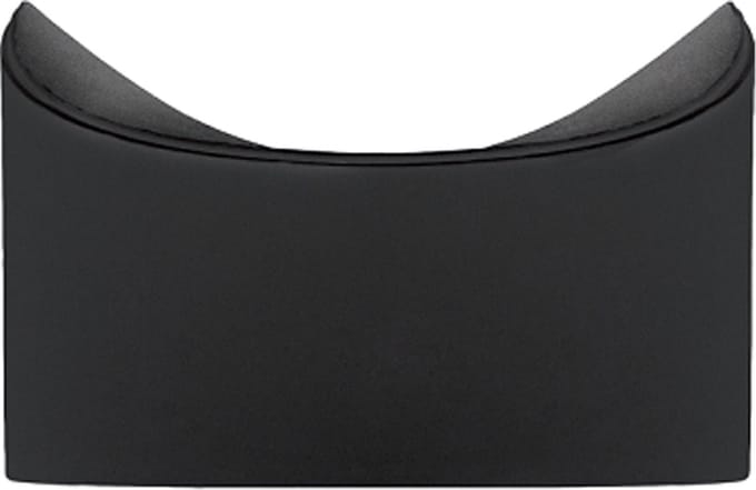Qdo - Siliconen Phold 1 Peper-/Zout bakje Black - Siliconen - Zwart