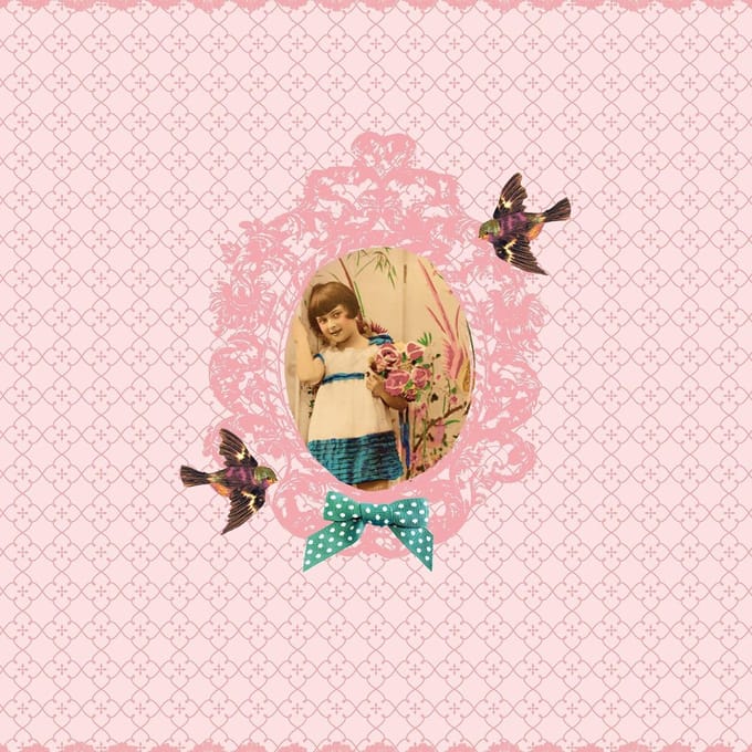 Graham & Brown - Romantisch roze - Fotobehang - Roze - 260x212 cm