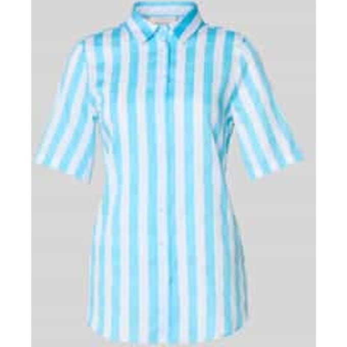 Regular fit blouse met 1/2-mouwen