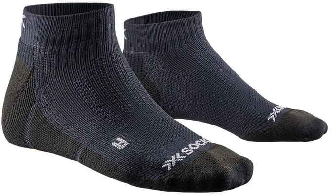 X-Socks Core Sport Low Cut Sokken Opal Black/Arctic White 35-38
