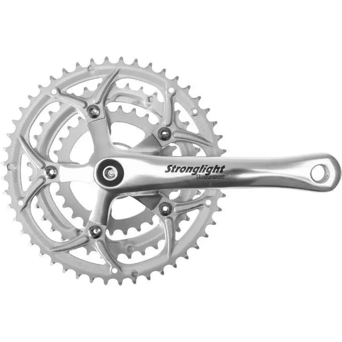 Road crankstel Stronglight Impact 175 mm 52-42-30 8V. 9-10V.