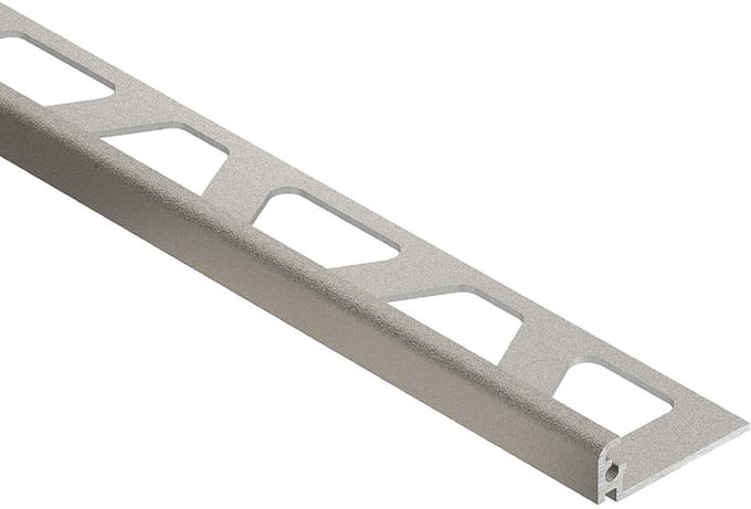 Schlüter Jolly TSBG tegelprofiel structuur aluminium beigegrijs 8 mm x 300 cm