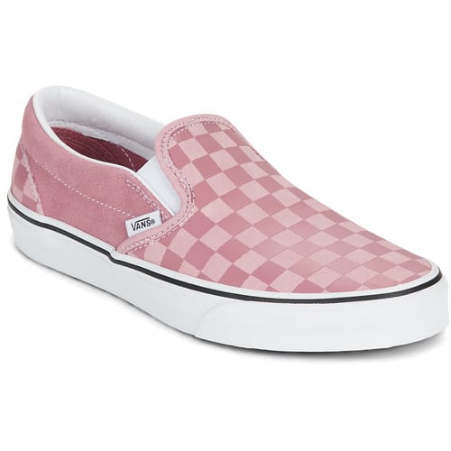 Instappers Vans Classic Slip-On CHECKERBOARD MAUVE