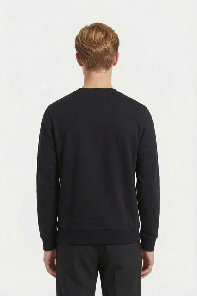 Karl Lagerfeld Midnight Blue Sweat Crewneck Größe: S | Pullover Outlet | Herren | Blau