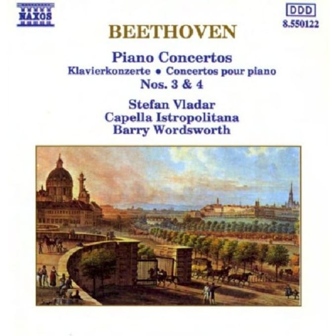Stefan Vladar - Beethoven: Piano Concertos 3 & 4 (CD)