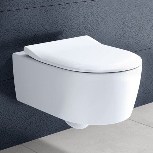Villeroy & Boch Avento wall-hung washdown toilet DirectFlush Combi-Pack 5656RS01