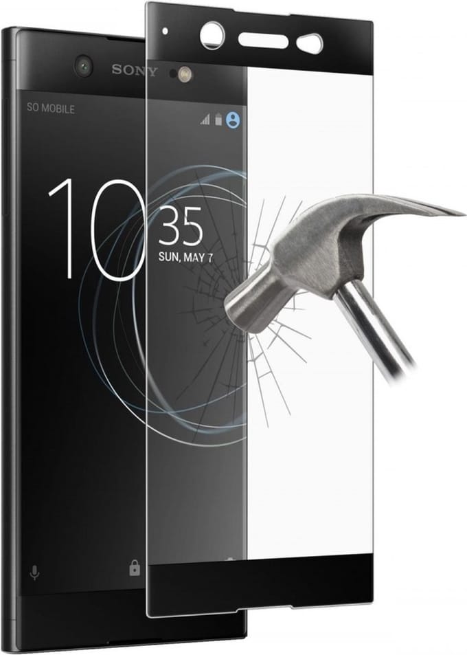 PURO SDGFRXXA1USYBLK mobile phone screen/back protector Doorzichtige schermbeschermer Sony 1 stuk(s)