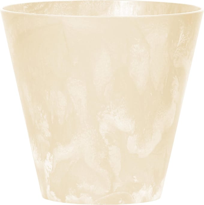Bloempot Tubus - 40 cm - Crème beige