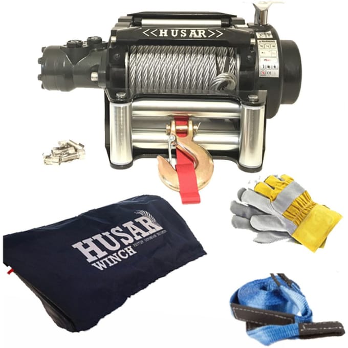Kabellier voor montages en speciale voertuigen HUSAR WINCH BSTH18000LBSKIT1