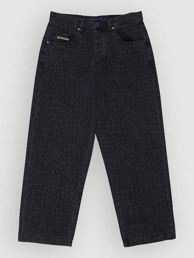 DC Baggy Denim Snake Jeans zwart