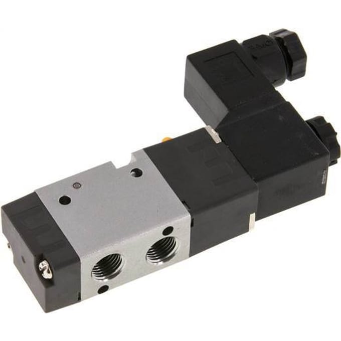 3/2 G1/8'' NO Magneetventiel 12V DC 1.5-8bar/21.0-112psi E.MC