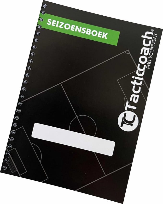 Seizoensboek Voetbal Tacticcoach Trainer Coach