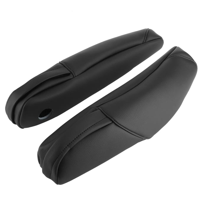Autostoel armsteun handgreep hoes decoratie microvezel leer geschikt voor Honda CRV 2010-2017 zwart gray