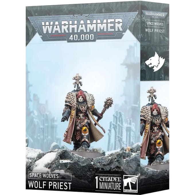 Beeldje Games Workshop Warhammer 40k - Space Wolves Pretre Loup (2025)