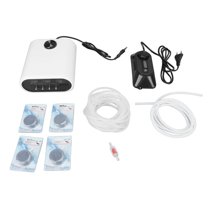 Aquarium Ozon Generator Vistentank Ozonisator voor Waterzuivering Algenverwijdering Verkleuringsverwijdering VS white