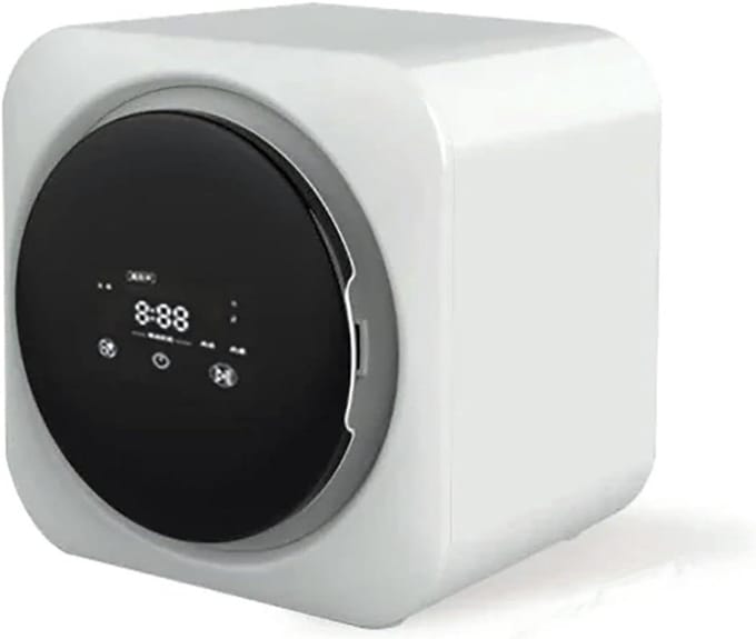 Mini Wasmachine Droger - Compacte Waskoker - Kleine Wasjes - Geïntegreerd Wassen Drogen - 3.5L - Wit