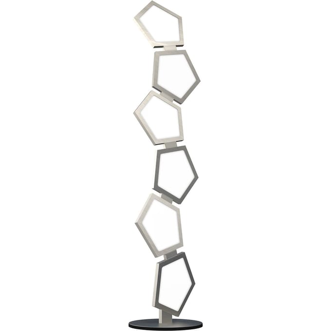 Evotec Dimbare LED-vloerlamp Poly, met afstandsbed.