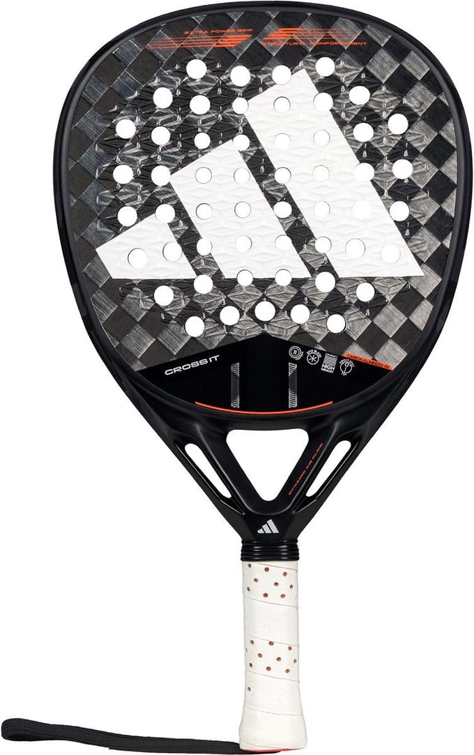 Adidas Cross It 3.4 Padelracket - Zwart / Oranje | Maat: UNI
