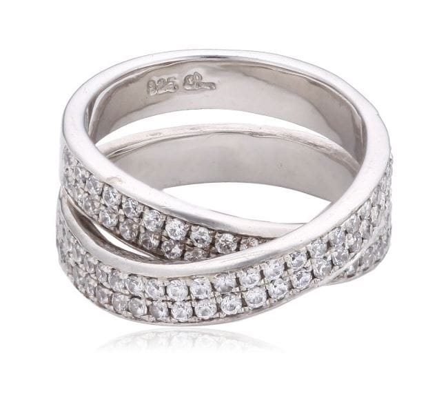Orphelia Dames 925 Sterling Zilveren Ring - Zilver ZR-3519