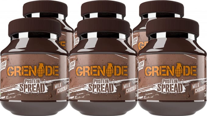 Grenade Protein Spread (6x360g) Milk Chocolate - Functionele voeding - Eiwitpasta's