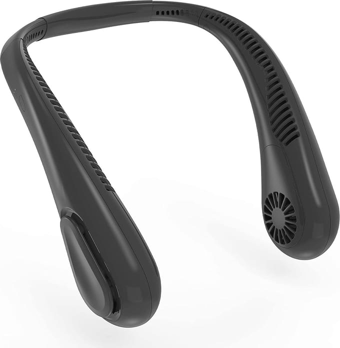 Draagbare Bladloze USB-ventilator met Accu - Mini Ventilator voor Buiten en Binnen